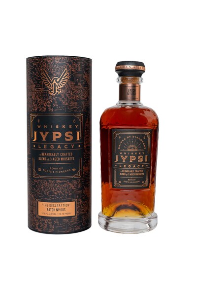 Whiskey Jypsi Legacy 003 'The Declaration' (PRNewsfoto/Whiskey Jypsi)