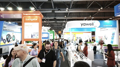 1.The second phase of the Global Sources Hong Kong Shows opened today at AsiaWorld-Expo, running from October 18 to 21. The four-day event combines four major trade shows: the Mobile Electronics, Smart Home, Security & Home Appliances, Lifestyle, and Home & Kitchen shows. 1.The second phase of the Global Sources Hong Kong Shows opened today at AsiaWorld-Expo, running from October 18 to 21. The four-day event combines four major trade shows: the Mobile Electronics, Smart Home, Security & Home Appliances, Lifestyle, and Home & Kitchen shows.