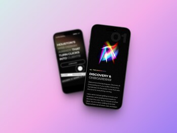 Beautiful mockup of the Nimbus Media website, designed and developed by Nimbus Media
