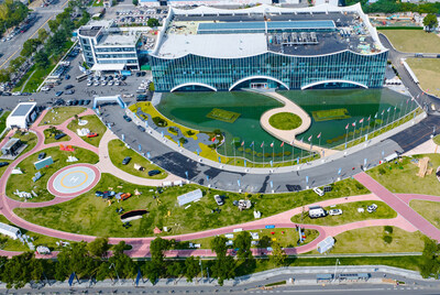 Aerial View of the Exhibition Venue