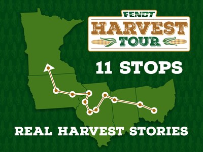 Fendt is traveling across five states and dropping the IDEAL combine onto 11 farms, giving midwestern farmers a chance to experience its unique capabilities. The tour also provides Fendt's harvesting team with an opportunity to listen directly to farmers and learn more about their ideas for improving their harvesting experiences.