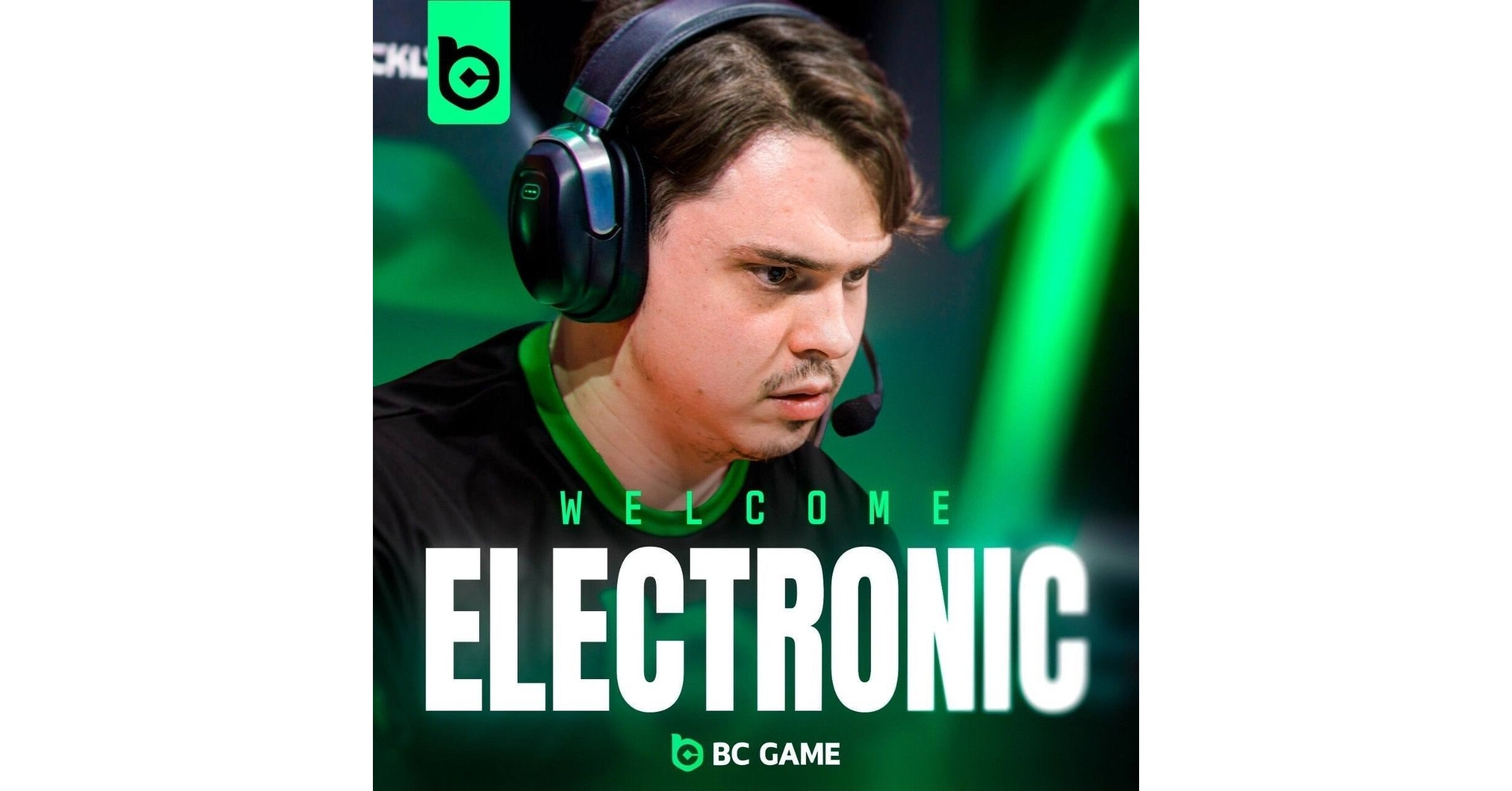 BC.GAME Esports Signs CS Major Champion electronic