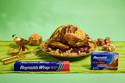 Reynolds Wrap® Dubai Chocolate Turkey
