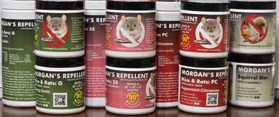 Morgan's Repellent® delivers innovation through its patent-pending, pumice-based system infused with six carefully selected essential oils in every formula. Each blend is engineered to target the unique scent receptors of mice, rats, and squirrels-maximizing species-specific deterrence. This proprietary approach reflects Morgan's commitment to science, safety, and setting a new standard in eco-conscious pest control. Morgan's Repellent® delivers innovation through its patent-pending, pumice-based system infused with six carefully selected essential oils in every formula. Each blend is engineered to target the unique scent receptors of mice, rats, and squirrels-maximizing species-specific deterrence. This proprietary approach reflects Morgan's commitment to science, safety, and setting a new standard in eco-conscious pest control.