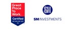 SM Investments certified as a Great Place to Work® in 2025
