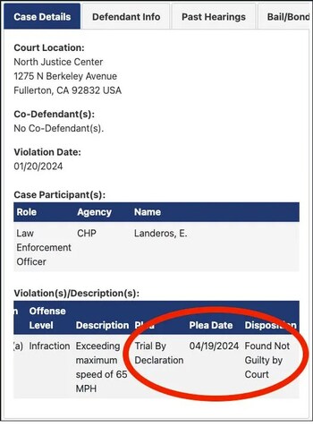 ClerkHero’s founder used the tool to successfully dismiss his own California speeding ticket proving the app works.