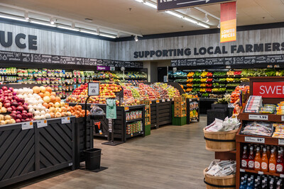 The Coopersville Family Fare delivers a vibrant, market-style shopping experience with exciting new features, including an expanded produce section at the front of the store, welcoming store guests with quality, freshness and a broad assortment of cut fruit and parfaits.