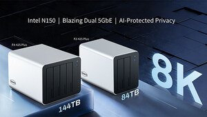 TerraMaster F4-425 Plus and F2-425 Plus Debut: Intel N150 Hybrid NAS with Dual 5GbE, AI Privacy Protection, and Up to 144TB Expandable Storage