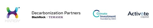 XNRGY, Decarbonization Partners, Climate Investment, and Activate Capital Logos. (CNW Group/XNRGY Climate Systems)