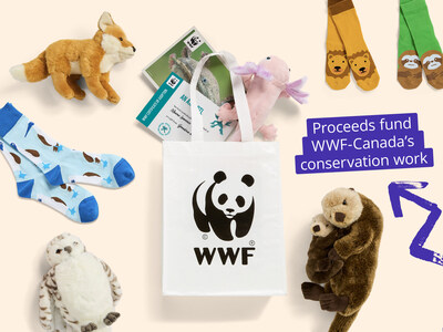 All gifts from the WWF Shop support conservation efforts, helping protect species and their habitats. (CNW Group/World Wildlife Fund Canada)
