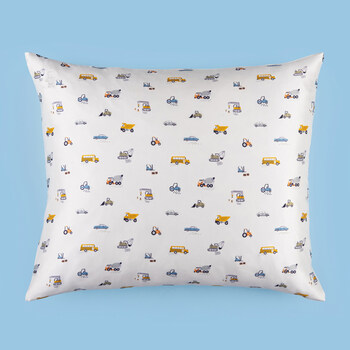 Truck Me Into Bed - Silkhead Kids Pillowcase