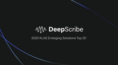DeepScribe Wins Three Awards at 2025 KLAS Emerging Solutions Top 20 Event DeepScribe Wins Three Awards at 2025 KLAS Emerging Solutions Top 20 Event