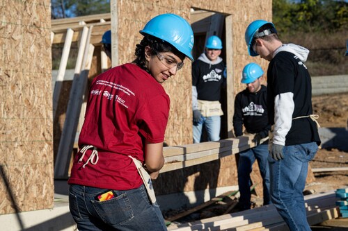 Whirlpool Corporation, Habitat for Humanity, and Indiana University Build Whirlpool Corporation, Habitat for Humanity, and Indiana University Build