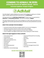 AdMall data includes 2025 State of Media Sales™ data for 2026