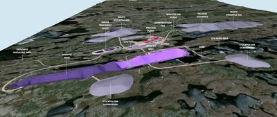 Figure 12: Site Infrastructure – General Layout (CNW Group/PMET Resources Inc.) Figure 12: Site Infrastructure – General Layout (CNW Group/PMET Resources Inc.)