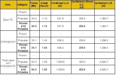 The Probable Mineral Reserve for the Shaakichiuwaanaan Project (CNW Group/PMET Resources Inc.)