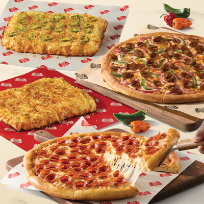 Marco’s Pizza brings back its unique Carolina Reaper cheese blend – spice up your next order by trying the fan-favorite pizzas and CheezyBreads, or add it as a topping to your personal favorite.