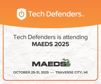 Tech Defenders Attending MAEDS Fall Conference 2025 -- Showcasing Device Buyback and New Community Purchase Program