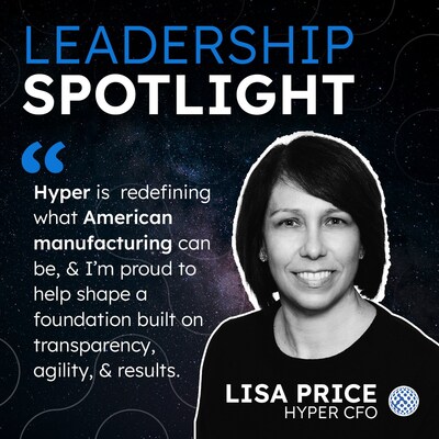 Lisa Price appointed as Hyper CFO