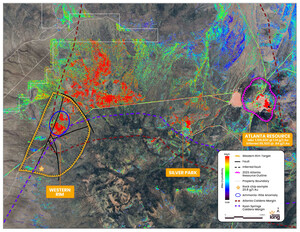 NEVADA KING BEGINS DRILLING NEWLY DISCOVERED MULTI-KILOMETER VEIN CORRIDOR AT "WESTERN RIM" TARGET