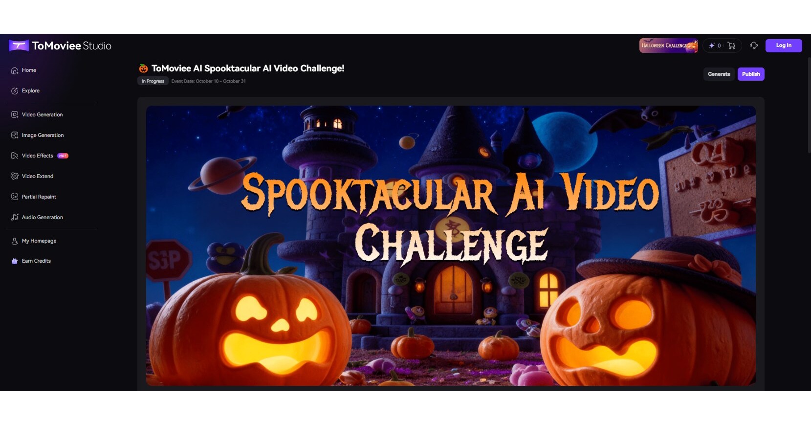 Wondershare Launches the ToMoviee AI Spooktacular Video Challenge, Empowering Global Creators to Redefine Halloween Storytelling with AI