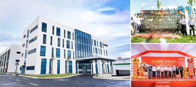 Nhà máy sản xuất pin của Gushine tại Hải Phòng trong ngày khai trương