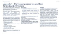 The Novo Nordisk Foundation proposes new candidates for election as members of the Board of Directors of Novo Nordisk A/S