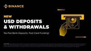 Binance Offers Direct USD Deposits and Withdrawals Worldwide through BPay Global