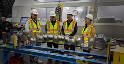 Caterpillar’s <money>$725 million</money> facility expansion includes advanced machinery to expand capacity.