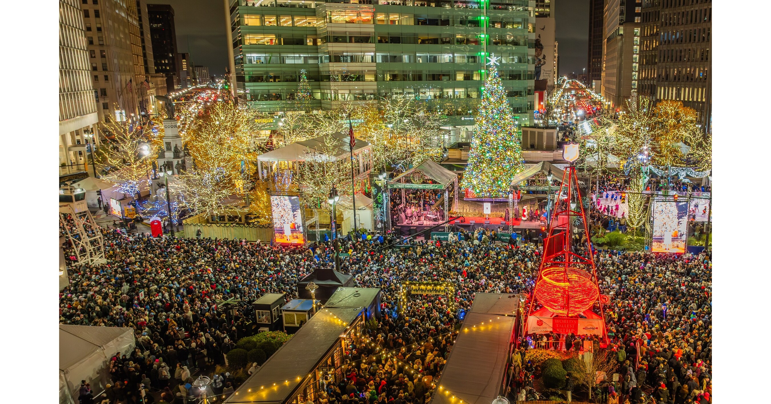 Downtown Detroit Partnership and WDIV Local 4 Announce Exclusive Broadcast Partnership for Annual Detroit Tree Lighting