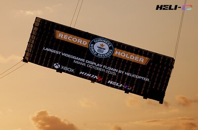 Heli-D World Record Screen