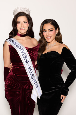 HUDA BEAUTY JOINS FORCES WITH MISS UNIVERSE PALESTINE, NADEEN AYOUB, AS OFFICIAL SPONSOR FOR HER PARTICIPATION IN THE MISS UNIVERSE