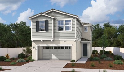 The Logan is one of three inspired Richmond American floor plans available at Meadowbrook at The Woods in Winchester, California.