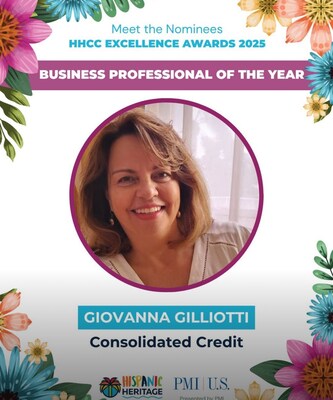 The Hispanic Heritage Chamber of Commerce Nominates Consolidated Credit’s Community Outreach Manager for the Business Professional of the Year Award