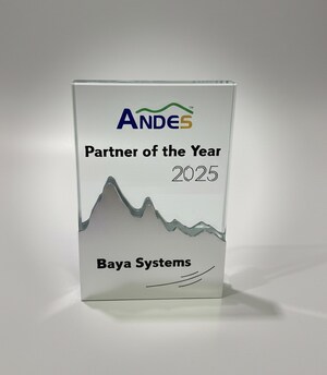 Baya Systems Named Andes Technology's 2025 Partner of the Year