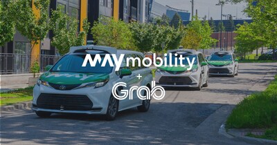 May Mobility and Grab partner to deploy autonomous vehicles in Southeast Asia