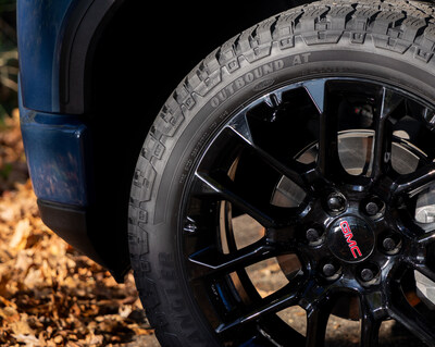 Built for adventure-ready SUVs and light trucks, the Goodyear Wrangler Outbound AT offers aggressive off-road traction with refined on-road comfort featuring an all-new tread design and compound for confident handling on dirt and gravel while delivering strong on-road performance when wet weather strikes.
