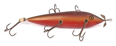 Last Call for Collectors to Bid on Antique Fishing Lures from the Superlative Wayne & Lori Edens Collection, Oct. 25 at Morphy's