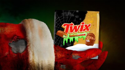 TWIX® is celebrating Hallowmas™, where Halloween thrills and Christmas cheer collide, unleashing a lineup of limited-edition treats, one sweet sweepstakes, and a NYC pop-up experience featuring Zombie Claus.