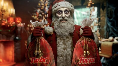 To usher in the Hallowmas™ festivities, TWIX® is tapping Zombie Claus, the jiggly, jaw-rattling Santa of the season, to stir up spooky cheer through social content, IRL appearances, and sacks of candy and cash for one lucky fan.