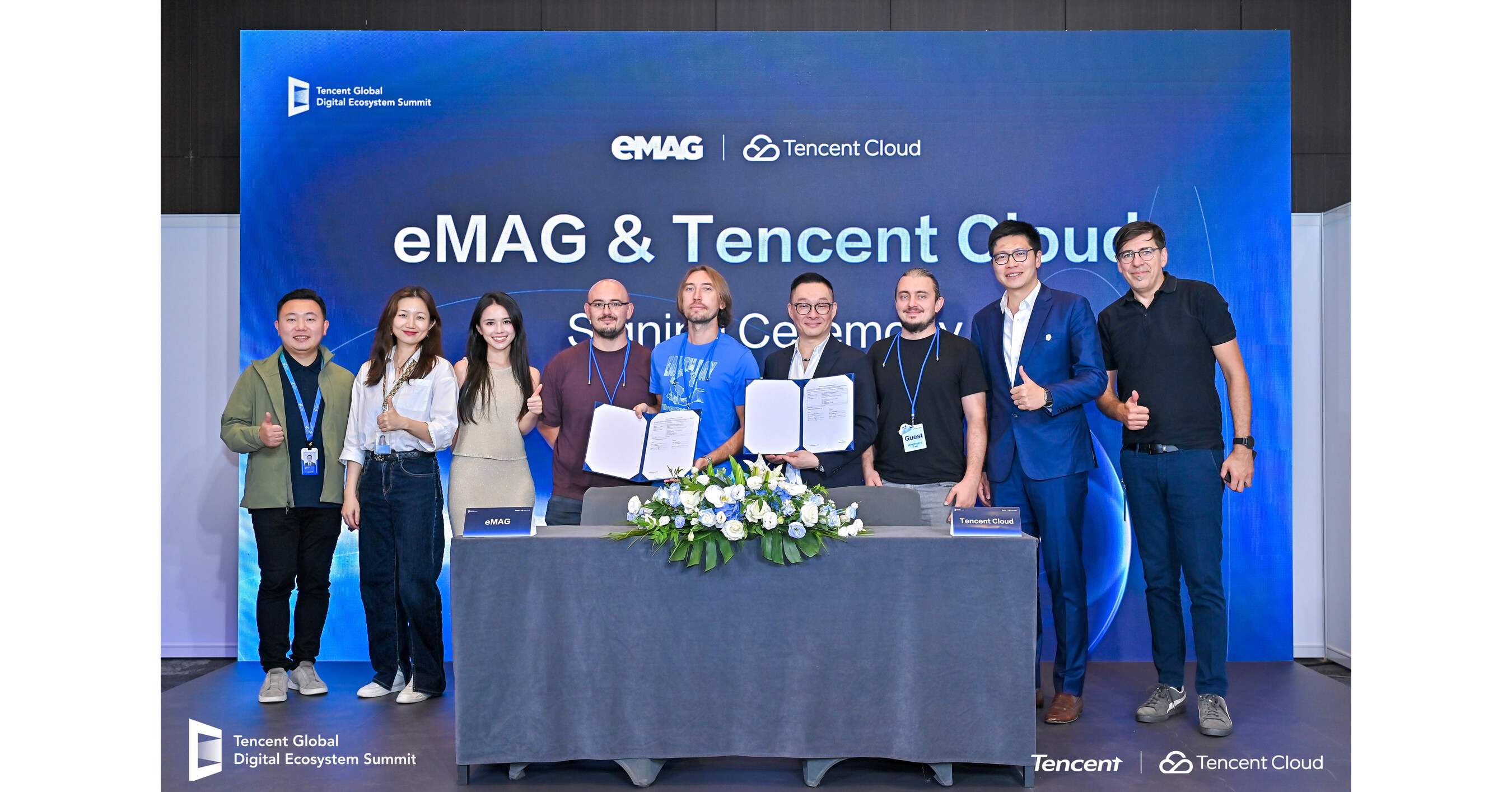 Tencent Cloud and eMAG Join Forces to Accelerate Digital Growth Across Eastern European E-Commerce