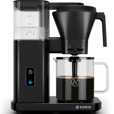 Kismile Precision Drip Coffee Maker — combining barista-level brewing precision with elegant simplicity.