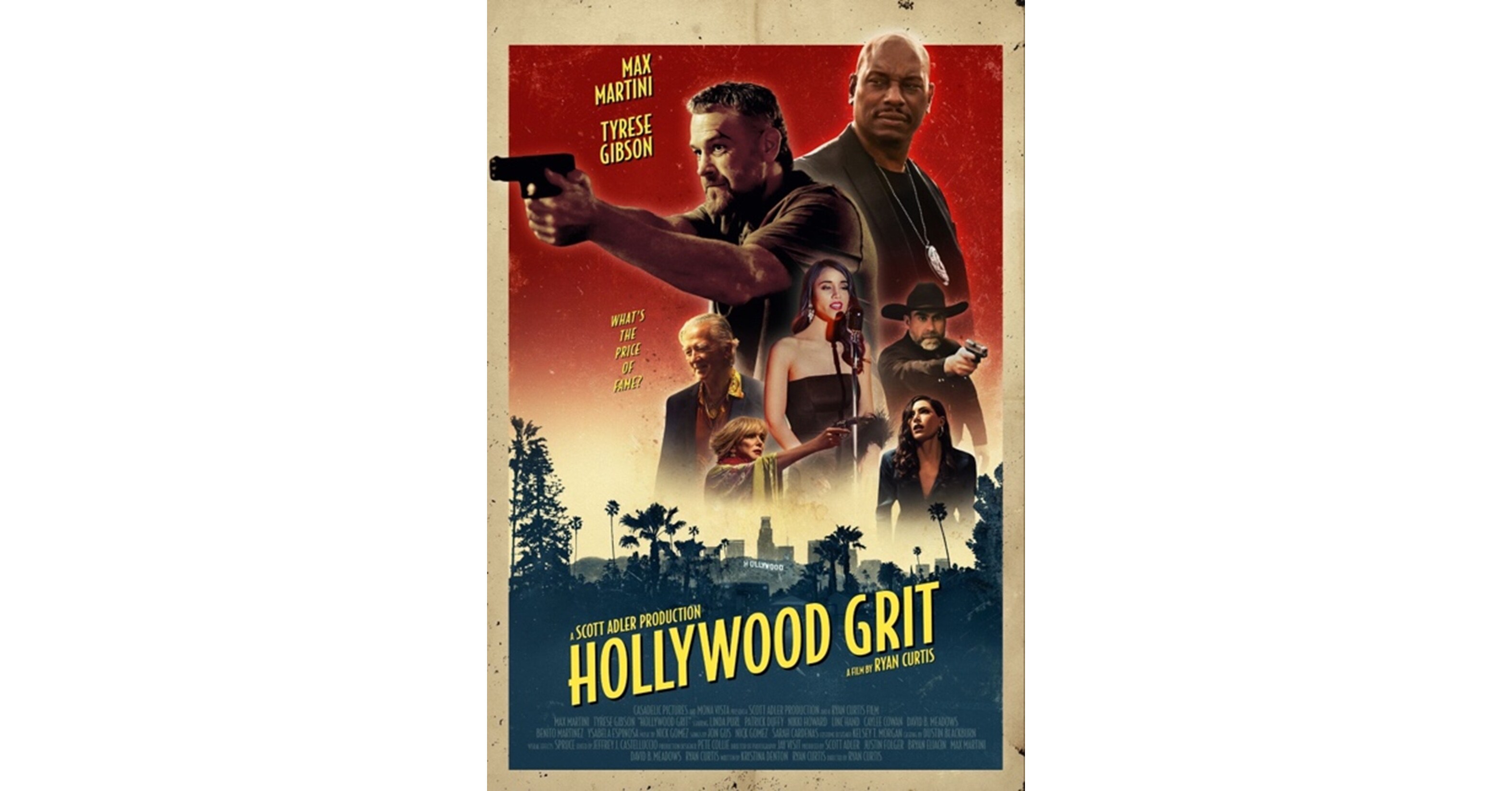 NEO-NOIR THRILLER HOLLYWOOD GRIT STARRING TYRESE GIBSON, MAX MARTINI ...