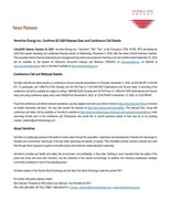 Vermilion Energy Inc. Confirms Q3 2025 Release Date and Conference Call Details