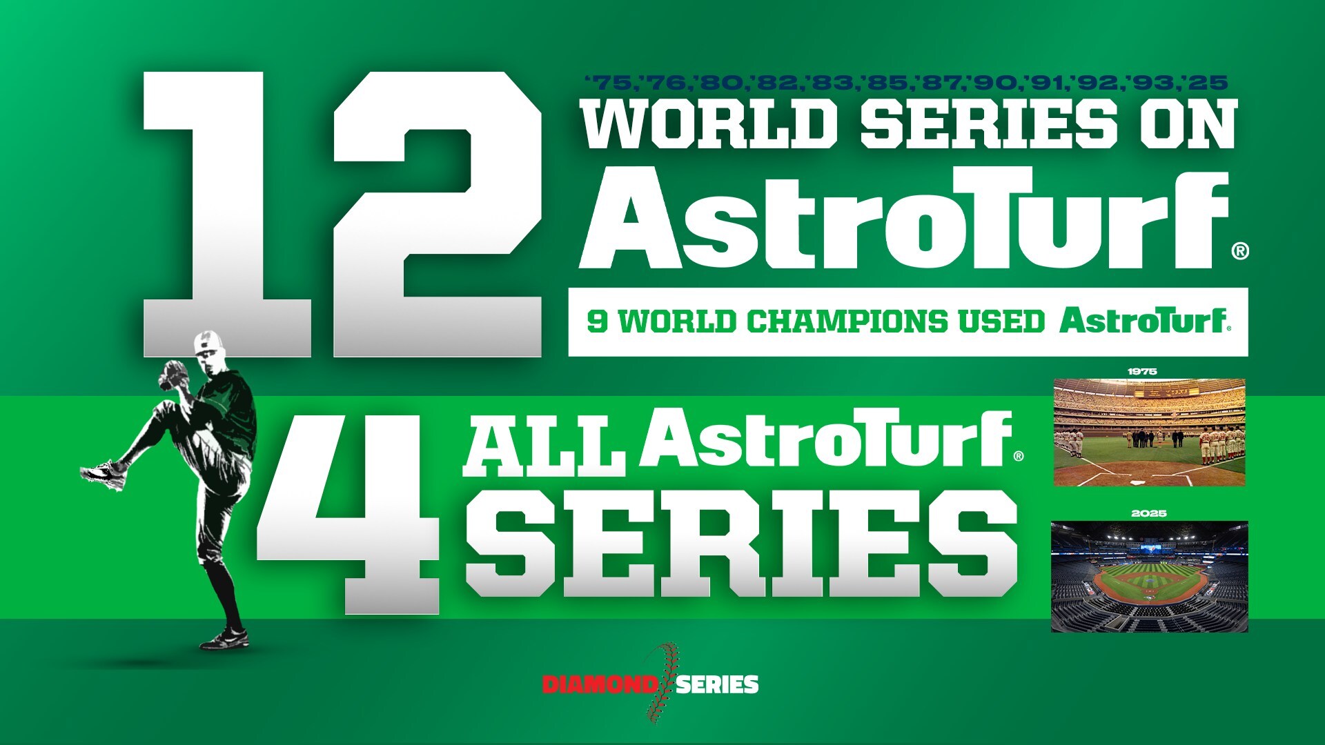 AstroTurf® Marks 12th World Series Appearance, Continuing Baseball's Legacy on the Diamond Series™ Surface