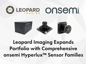 Leopard Imaging Expands Portfolio with Comprehensive onsemi Hyperlux™ Sensor Families