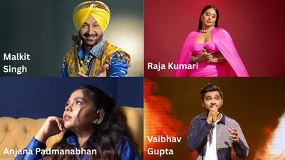 Get ready to be mesmerized by unforgettable performances from Malkit Singh, Raja Kumari, Anjana Padmanabhan, and Vaibhav Gupta Get ready to be mesmerized by unforgettable performances from Malkit Singh, Raja Kumari, Anjana Padmanabhan, and Vaibhav Gupta