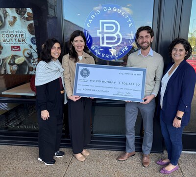 Paris Baguette Raises over $200,000 to Fight Hunger Alongside No Kid Hungry