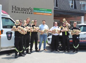 Teddy Bear Hero: Hauser's Pharmacy Brings Comfort to Children & the Elderly Through Supporting Local EMS