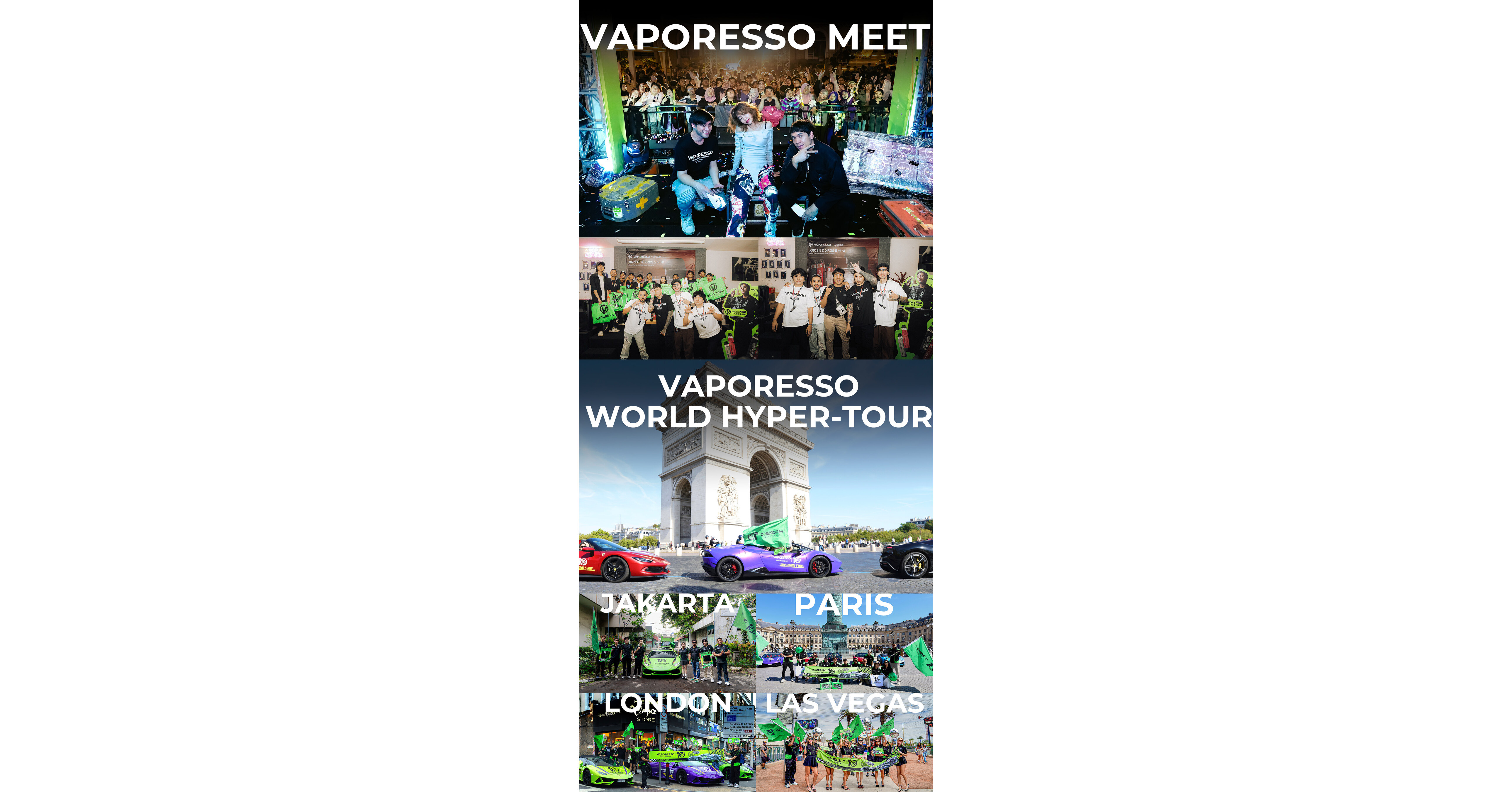 VAPORESSO soutient le mouvement ax&eacute; sur les personnes pour rapprocher le monde gr&acirc;ce &agrave; des initiatives culturelles &agrave; loccasion de son 10e anniversaire